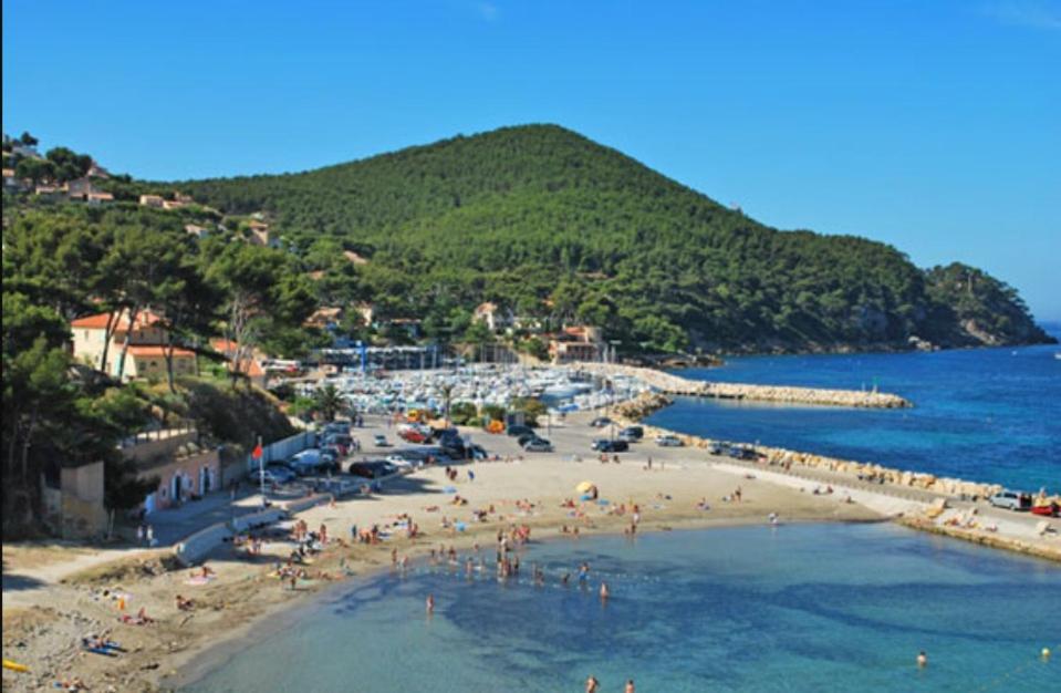 Magnifique Studio Vue Mer A 5 Minutes De La Plage Saint-Cyr-sur-Mer Kültér fotó